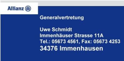 Allianz Generalvertretung Uwe Schmidt, Immenhausen