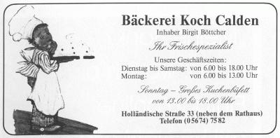 B�ckerei Koch, Calden
