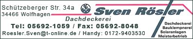 Dachdeckerei R�sler, Wolfhagen