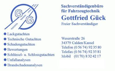 Sachverst�ndigenb�ro Gottfried G�ck, Calden