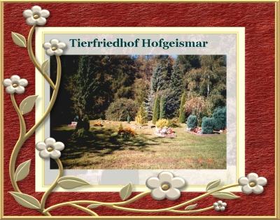 Tierfriedhof Hofgeismar