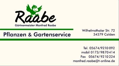 Raabe Pflanzen & Gartenservice, Calden
